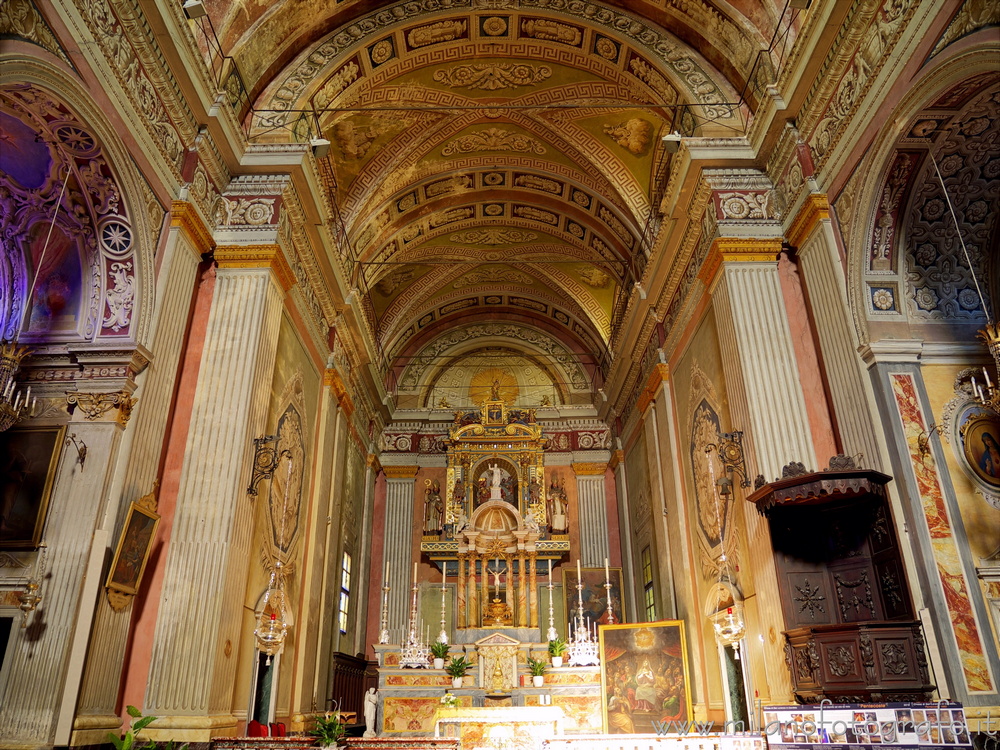 Candelo (Biella, Italy) - Presbytery of the Church of San Lorenzo